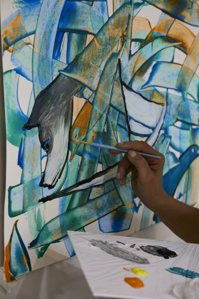 peinture introspective Articho