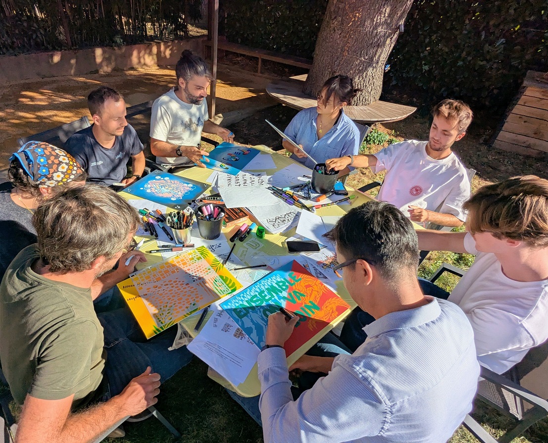atelier en entreprise Street art Articho
