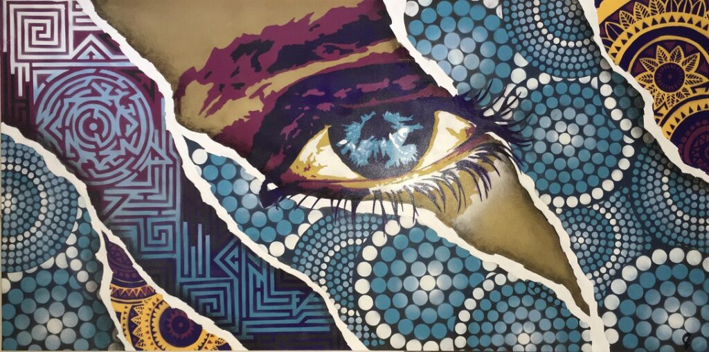 oeuvre Street art - Caroline Beaulieu - Reconnaissance